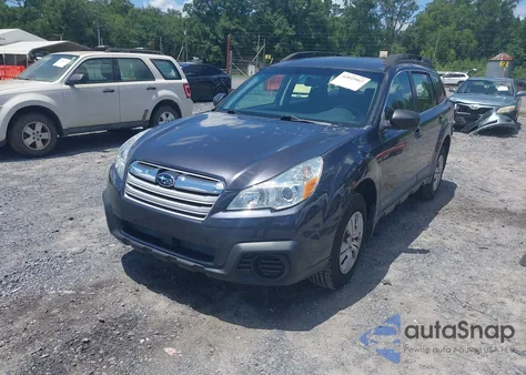 2013 Subaru Outback 2.5I from USA, damaged, VIN 4S4BRCAC1D3248377